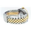 Image 8 : Rolex Mens Two Tone 14KT Yellow Gold Sapphire and Diamond Datejust Wristwatch