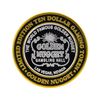 Image 1 : .999 Silver Golden Nugget Las Vegas $10 Casino Gaming Token Limited Edition