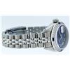 Image 5 : Rolex Ladies Stainless Steel Sapphire and Diamond Datejust Wristwatch