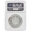 Image 2 : 1990 Poland 100 Zlotch Solidarity 10th Anniversary Silver Coin NGC MS65