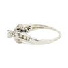 Image 3 : 14KT White Gold 0.55ctw Diamond Ring