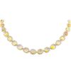 Image 1 : 14KT Yellow Gold 52.30ctw Opal and Diamond Necklace