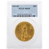 Image 1 : 1914-D $20 St. Gaudens Double Eagle Gold Coin PCGS MS65