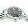 Image 7 : Rolex Mens Stainless Steel and Diamond Datejust Wristwatch