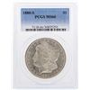 Image 1 : 1880-S $1 Morgan Silver Dollar Coin PCGS MS66