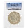 Image 1 : 1921 $1 Morgan Silver Dollar Coin PCGS MS62