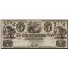 Image 1 : 1830's $5 The Tecumseh Bank Obsolete Bank Note