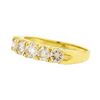 Image 1 : 14KT Yellow Gold 1.01ctw Diamond Wedding Ring