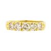 Image 2 : 14KT Yellow Gold 1.01ctw Diamond Wedding Ring