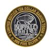 Image 1 : .999 Silver Buffalo Bills Resort & Casino $10 Gaming Token Limited Edition