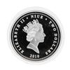 Image 2 : 2010 $2 NIUE Giay Thong-Hanh Safe-Conduct Pass 1 oz. Silver Coin