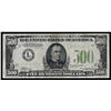 Image 1 : 1934 $500 Federal Reserve Note San Francisco Light Green Seal