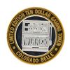 Image 2 : .999 Silver Colorado Belle Laughling, Nevada $10 Casino Gaming Token Limited Edi