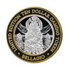 Image 2 : .999 Silver Bellagio Las Vegas, NV $10 Casino Limited Edition Gaming Token