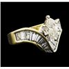 Image 1 : 14KT Yellow Gold 2.21ctw Diamond Ring