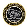 Image 1 : .999 Silver Plaza Las Vegas, NV $10 Casino Limited Edition Gaming Token