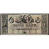 Image 1 : 1800's $50 Canal Bank of New Orleans Obsolete Bank Note