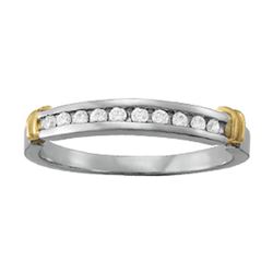 14kt gold 2.91 gram Wedding Bands/Channel Set