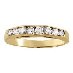 14kt gold 2.88 gram Wedding Bands/Channel Set