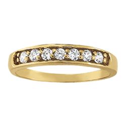 14kt gold 2.49 gram Wedding Bands/Channel Set