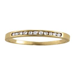 14kt gold 2.05 gram Wedding Bands/Channel Set