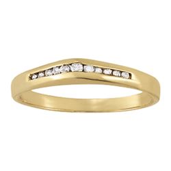14kt gold 2.25 gram Wedding Bands/Channel Set