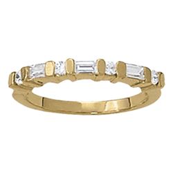 14kt gold 2.61 gram Wedding Bands/Fancy Shape/Baguette