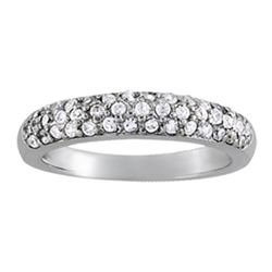 14kt gold 4.41 gram Wedding Bands/Pave