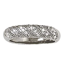 14kt gold 4.74 gram Wedding Bands/Pave