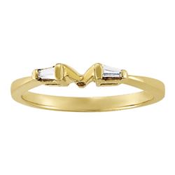 14kt gold 1.97 gram Wedding Bands/Fancy Shape/Baguette