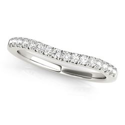 14kt gold 2.58 gram Wedding Bands/Curved Bands