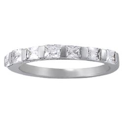 14kt gold 2.58 gram Wedding Bands/Fancy Shape/Princess