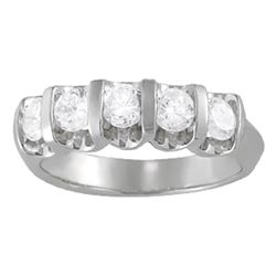 14kt gold 7.01 gram Wedding Bands/Bar Set