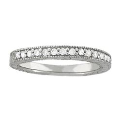 14kt gold 3.92 gram Wedding Bands/Channel Set