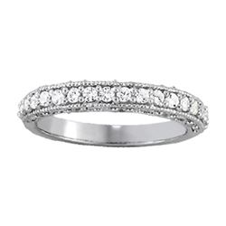14kt gold 3 gram Wedding Bands/Prong Set