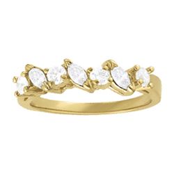 14kt gold 2.81 gram Wedding Bands/Fancy Shape/Baguette