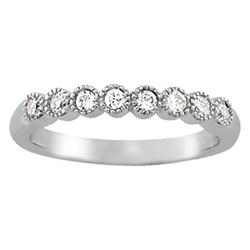 14kt gold 1.99 gram Wedding Bands/Bezel Set