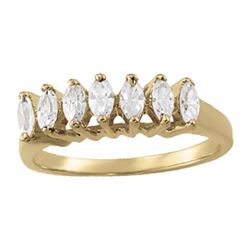 14kt gold 2.98 gram Wedding Bands/Fancy Shape/Marquise