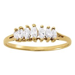 14kt gold 2.37 gram Wedding Bands/Fancy Shape/Marquise