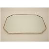 Image 1 : FRANKREICH - Wandspiegel/Tablett, - Silberrahmung, verspiegelt. 50 x 35 cm. Bez.: Feingehaltsma...