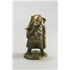 Image 1 : A. GERART - Elefant, - Bronze, patiniert. Auf Plinthe stehender Elefant im Gehrock, Elefantenko...