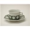 Image 1 : PORZELLANMANUFAKTUR BURGAU, FERDINAND SELLE, Burgau - Albin Müller - Tasse mit Untertasse, - P...