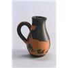 Image 1 : MANUFAKTUR MADOURA, Vallauris - Pablo Picasso - Krug, - Keramik. Roter Scherben mit schwarzer...