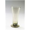 Image 1 : VEREINIGTE LAUSITZER GLASWERKE AG., Weisswasser - Josef Hoffmann - Vase, - bronzegrünes Glas i...