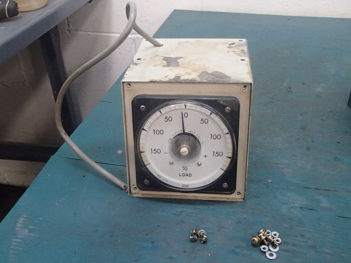 Gomi Electric Load% Meter, M/N:WM-110 - BTM Industrial