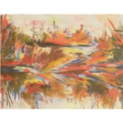 First landscape of two LangdonArt Orange Island - Ile orange, premier paysages de deux  LangdonArt