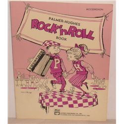 RARE accordion Rock n Roll book, Alfred Publishng, NY - sheet music notes course - musique