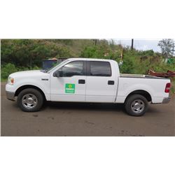 2006 Ford F150 Pick Up Truck  – Quad Cab, Cold AC  (Lic. 161TTR)