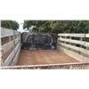 Image 7 : 2005 Ford F450 Stake Bed Flatbed Truck w/ Lift Gate, 12 Foot Bed  (Lic. 635 TTS)