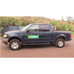 2001 Ford F150 Pick Up Truck  –4x4  Quad Cab, AC Cold – (Lic. 307TTU)